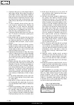 Предварительный просмотр 74 страницы Scheppach 5906706901 Instruction Manual