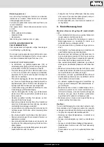 Предварительный просмотр 167 страницы Scheppach 5906706901 Instruction Manual