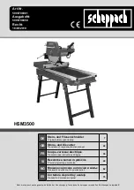 Scheppach 5906708901 Translation Of Original Instruction Manual preview