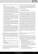 Preview for 27 page of Scheppach 5906709901 Translation Of Original Instruction Manual