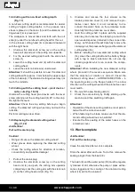 Preview for 34 page of Scheppach 5906709901 Translation Of Original Instruction Manual