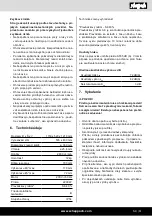 Preview for 61 page of Scheppach 5906709901 Translation Of Original Instruction Manual