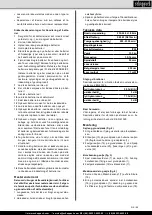 Предварительный просмотр 99 страницы Scheppach 5906811901 Translation Of Original Operating Manual