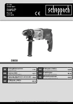 Предварительный просмотр 1 страницы Scheppach 5906814901 Translation Of Original Operating Manual