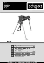 Предварительный просмотр 1 страницы Scheppach 5907302900 Translation Of Original Operating Manual