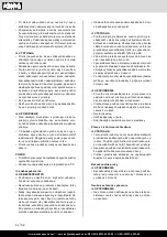 Предварительный просмотр 54 страницы Scheppach 5907703901 Translation Of Original Instruction Manual