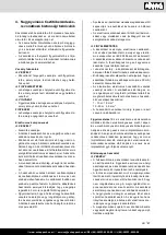 Предварительный просмотр 87 страницы Scheppach 5907703901 Translation Of Original Instruction Manual