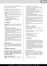 Preview for 79 page of Scheppach 5907803901 Translation Of Original Operating Manual