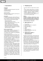 Preview for 100 page of Scheppach 5907803901 Translation Of Original Operating Manual