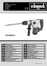 Scheppach 5907901901 Translation Of Original Instruction Manual preview