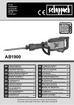 Scheppach 5908206901 Translation Of The Original Instructions preview