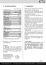 Preview for 11 page of Scheppach 5908606850 Translation Of Original Instruction Manual