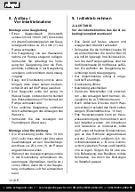 Preview for 12 page of Scheppach 5908606850 Translation Of Original Instruction Manual