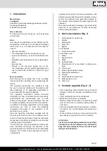 Предварительный просмотр 21 страницы Scheppach 5908703903 Translation Of Original Instruction Manual