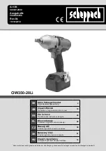 Preview for 1 page of Scheppach 5909212900 Instruction Manual