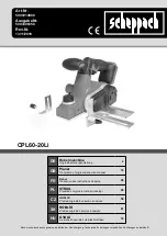 Scheppach 5909214900 Translation Of Original Instruction Manual preview