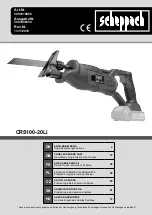 Scheppach 5909219900 Translation Of Original Instruction Manual preview