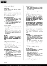 Preview for 12 page of Scheppach 5909219900 Translation Of Original Instruction Manual