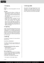 Preview for 14 page of Scheppach 5909219900 Translation Of Original Instruction Manual