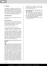 Preview for 72 page of Scheppach 5909221850 Translation Of Original Instruction Manual