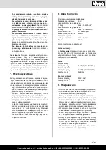 Preview for 41 page of Scheppach 5909221903 Translation Of Original Instruction Manual