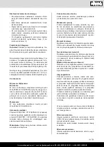 Предварительный просмотр 41 страницы Scheppach 5909222850 Translation Of Original Instruction Manual