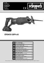 Scheppach 5909225900 Translation Of Original Instruction Manual preview