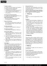 Preview for 12 page of Scheppach 5909225900 Translation Of Original Instruction Manual