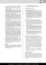 Preview for 19 page of Scheppach 5909227900 Translation Of Original Instruction Manual