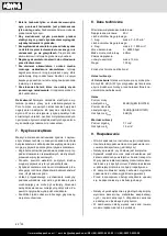 Preview for 42 page of Scheppach 5909227900 Translation Of Original Instruction Manual