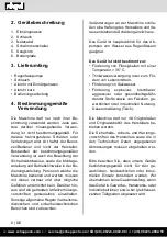 Preview for 8 page of Scheppach 5909405901 Translation Of Original Instruction Manual