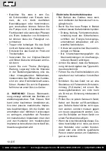 Preview for 10 page of Scheppach 5909507901 Translation Of Original Instruction Manual