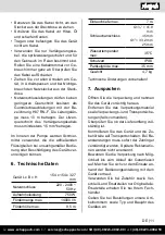 Preview for 11 page of Scheppach 5909507901 Translation Of Original Instruction Manual