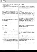 Preview for 28 page of Scheppach 5910002917 Translation Of Original Instruction Manual