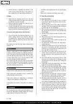 Предварительный просмотр 42 страницы Scheppach 5910109903 Instruction Manual