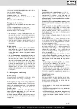 Preview for 61 page of Scheppach 5910204901 Translation Of The Original Instruction Manual