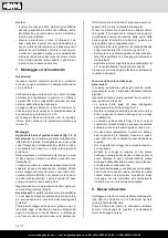 Preview for 76 page of Scheppach 5910204901 Translation Of The Original Instruction Manual