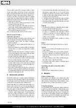 Preview for 136 page of Scheppach 5910204901 Translation Of The Original Instruction Manual