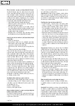 Preview for 138 page of Scheppach 5910204901 Translation Of The Original Instruction Manual