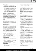 Preview for 139 page of Scheppach 5910204901 Translation Of The Original Instruction Manual