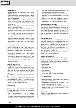 Preview for 20 page of Scheppach 5910205901 Translation Of Original Instruction Manual