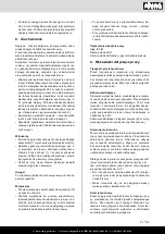 Preview for 107 page of Scheppach 5910205901 Translation Of Original Instruction Manual