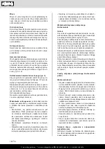 Preview for 108 page of Scheppach 5910205901 Translation Of Original Instruction Manual