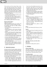 Preview for 136 page of Scheppach 5910205901 Translation Of Original Instruction Manual