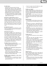 Preview for 139 page of Scheppach 5910205901 Translation Of Original Instruction Manual