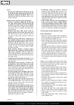 Preview for 148 page of Scheppach 5910205901 Translation Of Original Instruction Manual