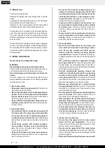 Предварительный просмотр 22 страницы Scheppach 5910303900 Translation Of The Original Instruction Manual