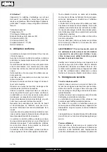 Предварительный просмотр 34 страницы Scheppach 5910402903 Translation Of Original Instruction Manual