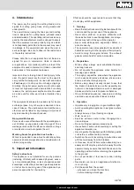 Preview for 25 page of Scheppach 5910705903 Translation Of Original Instruction Manual