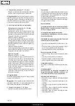 Preview for 164 page of Scheppach 5910705903 Translation Of Original Instruction Manual